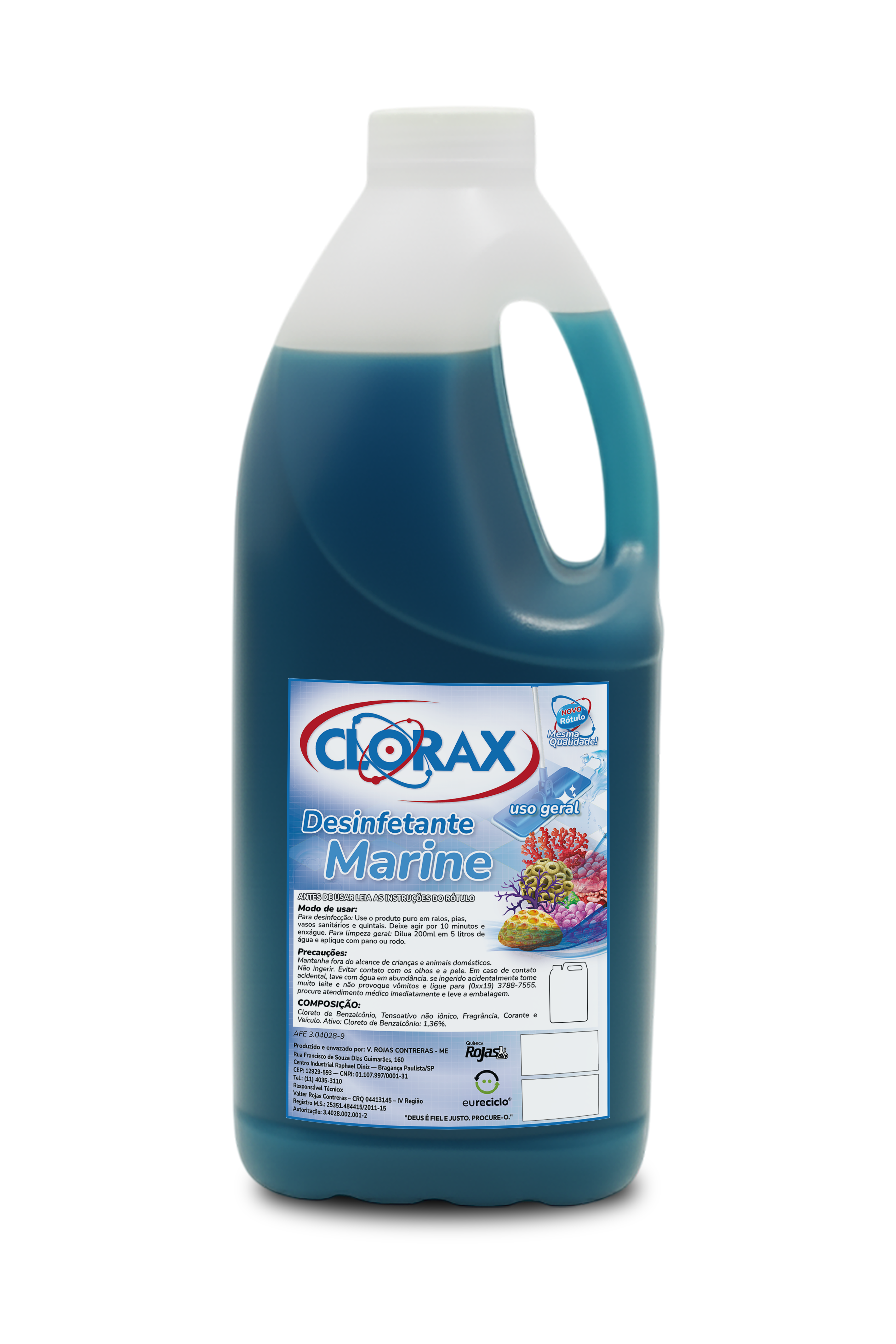 Garrafa de 2L do produto Marine